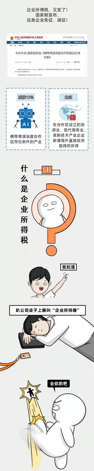 企業(yè)所得稅新規(guī)，這類企業(yè)免征、減征！