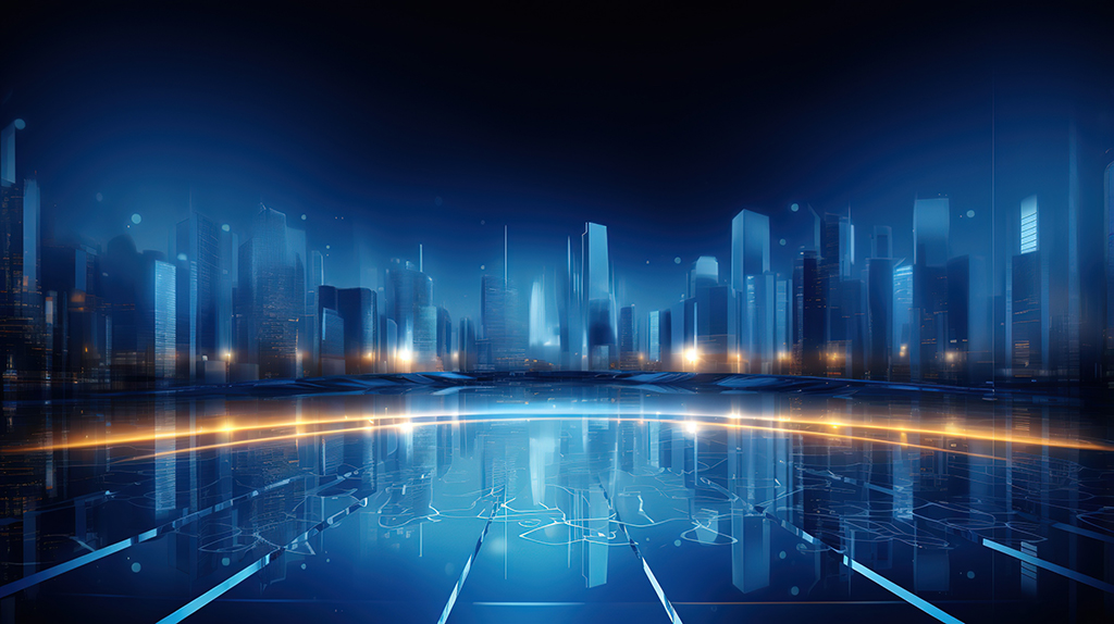 千庫網_藍色城市背景商務科技背景20_背景編號6481042 千庫網_藍色城市背景商務科技背景20_背景編號6481042