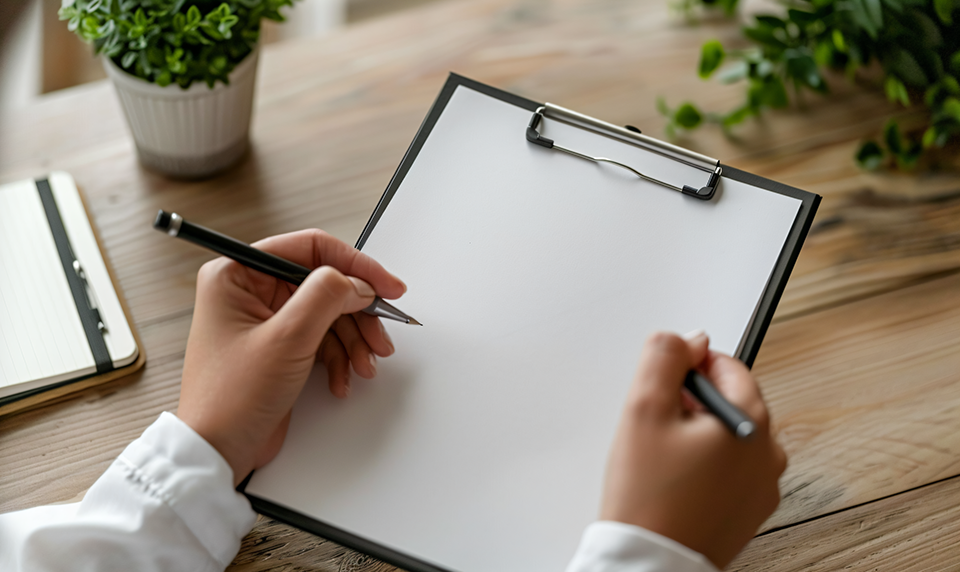 千庫(kù)網(wǎng)_無(wú)法辨認(rèn)的人在剪貼板復(fù)制空間上書(shū)寫(xiě)_攝影圖編號(hào)20928457